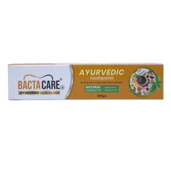 BACTACARE AYURVEDIC TOOTHPASTE 200 GM